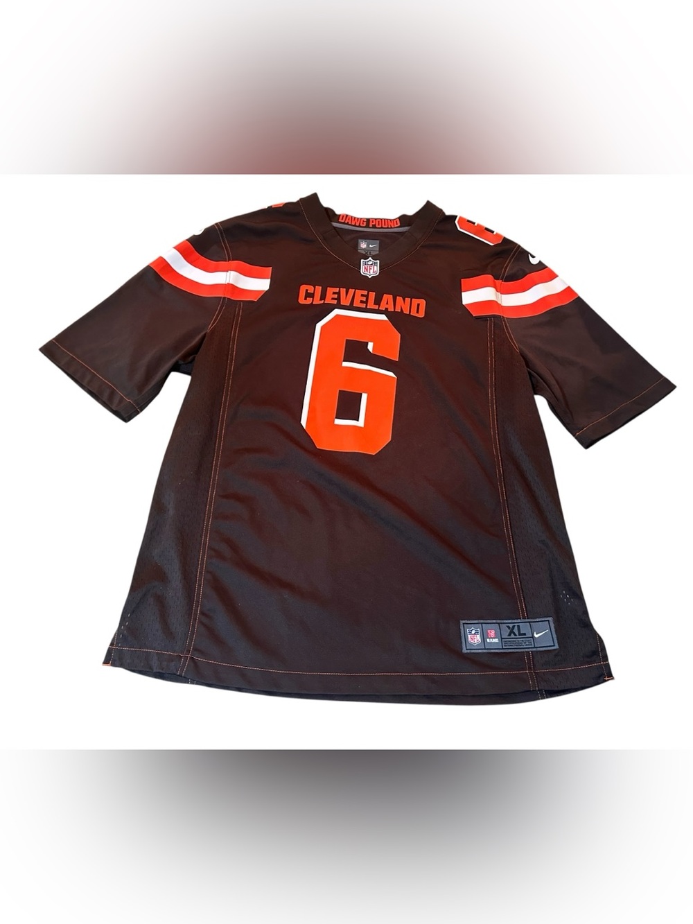 Nike Men Cleveland‎ Browns Baker Mayfield Home Jersey Sz XL